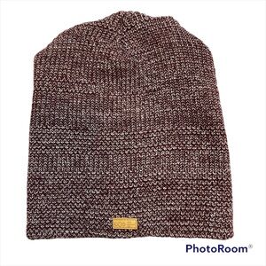 She Shreds Heathered Maroon Beanie.